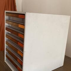 レターケース　A4　７段　KOKUYOの画像