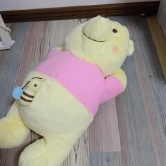 プーさんお昼寝ぬいぐるみの画像