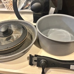 お鍋　フライパンセットの画像