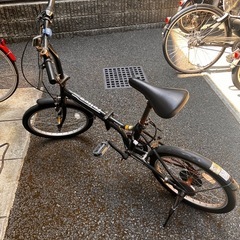 折りたたみ自転車の画像