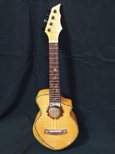 【新品】ウクレレ メープルウッド ソフトケース