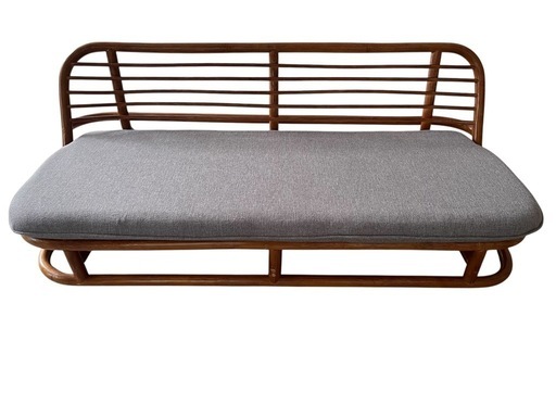 サンフラワーラタン(籐)　ラタン座椅子ソファ　D172DRK