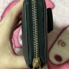 【早い者勝ち‼️】PRADA リボン付き 長財布 ※鑑定済み ブラック おしゃれ ファスナーの画像