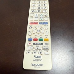 シャープ液晶テレビの画像