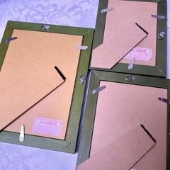 木製フォトスタンド3点セット⑧の画像