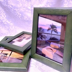 木製フォトスタンド3点セット⑧の画像