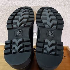 ルイヴィトン　オーベルカンフラインアンクルブーツの画像