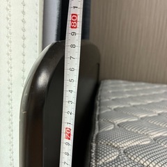 ニトリ　セミダブルベッド　マットレス付きの画像