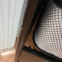 ニトリ　セミダブルベッド　マットレス付きの画像