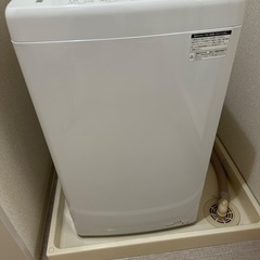 超美品！Haier JW-U55B-W 洗濯機 5.5kg ホワイトの画像