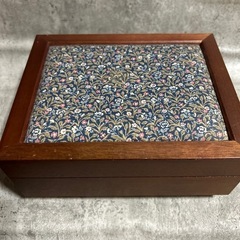 木製　レトロコレクションボックスの画像