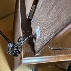 昭和レトロ　鏡　ドレッサー　椅子付き　DIYの画像