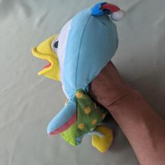 ペンギンぬいぐるみパペットの画像