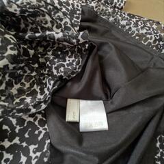 シフォンひざ下ワンピース S〜M細身　の画像