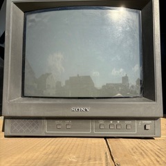 ブラウン管テレビ  SONY トリニトロン ジャンクの画像