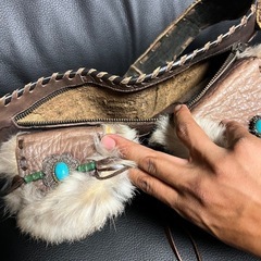 希少　ウエストバックの画像