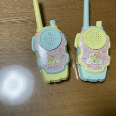すみっこぐらしもしもしトランシーバー(単三電池入り)の画像