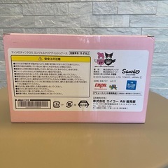 新品、未開封　My Melody & Kuromi エンジェルクリアティッシュケースの画像