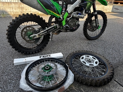 KX250F カワサキ　林道　エンデューロ　リクルス　