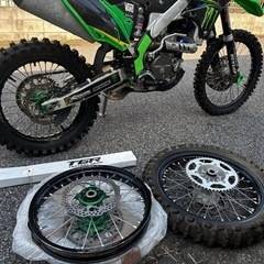 KX250F カワサキ　林道　エンデューロ　リクルス　の画像