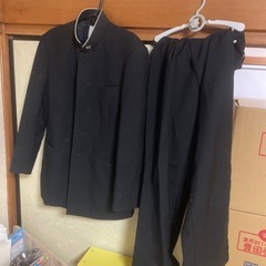 学ラン　ボタン全部なし　170cm 55kgほどの画像