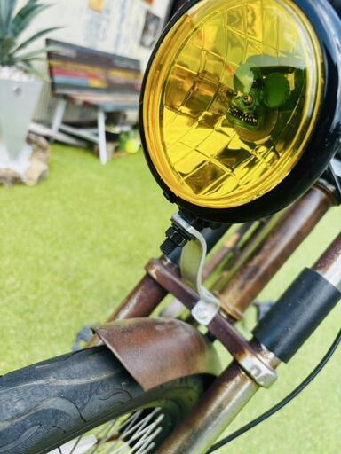 ビーチクルーザー ロングフレーム オールドスクールビンテージ自転車