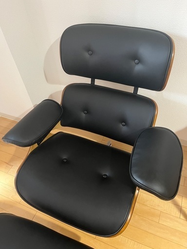 イームズ リプロダクト ラウンジチェア アームチェア オットマン付き