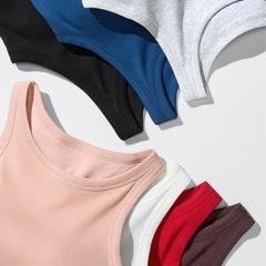 UNIQLO リブブラトップ　3XL 試着のみの画像