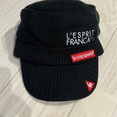le coq sportif ゴルフ　ニット帽の画像