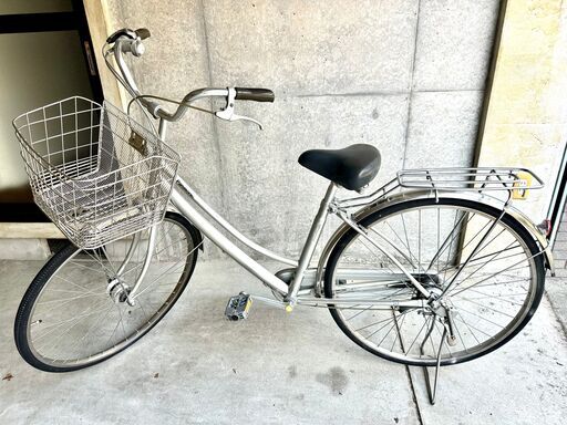 〈取引終了〉 48. 値下げ【中古・美品】Panasonic 自転車 27インチ SCORCH 自転車屋さんで整備済みを購入 貴重な内装3段変速 光センサー付きライト装着 書類完備