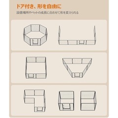 犬用サークルの画像