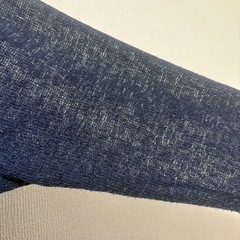 これからの季節に！薄手 ロングカーディガン ネイビー レディースの画像