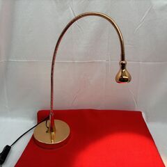 イケア IKEA LED デスクランプ デスクライト カッパーゴールド フレキシブルアーム◆取りに来て頂ける方♪の画像