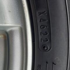 スタッドレス195/65R15アルミ付 き4本 6J 100 5穴 +43の画像