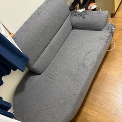3人がけソファ 取りに来て頂ける方限定の画像