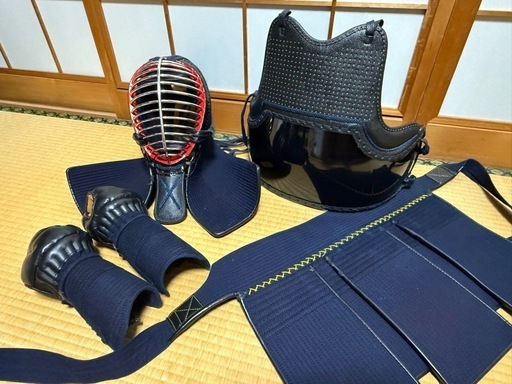 美品✨ 剣道 防具一式(面 胴 小手 垂 防具袋/防具バック) 7mm刺