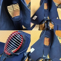 美品✨ 剣道 防具一式(面 胴 小手 垂 防具袋/防具バック) 7mm刺の画像