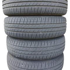 ホンダ ライフ(DBA−JB5)純正13㌅スチールホイールとサマータイヤ(MARQUIS CST MR61)の4本セットの画像