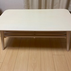 棚付き ローテーブルの画像