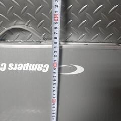 キャンプ車中泊【軽量】折りたたみアルミテーブルの画像