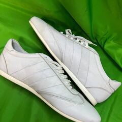 Galliano ガリアーノ （John Gallianoセカンドライン） メンズ レザー スニーカー レースアップ★サイズ43　＠ｙの画像