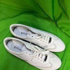 Galliano ガリアーノ （John Gallianoセカンドライン） メンズ レザー スニーカー レースアップ★サイズ43　＠ｙの画像