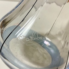 DEMAIN 高品質クリスタルガラス　花瓶　イタリア製の画像