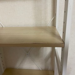 【9/1までに受取】ニトリ(NITORI) シェルフ アドバンス43 3段 ナチュラルの画像