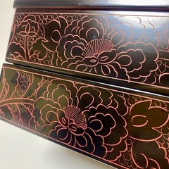 美品　輪島塗重箱2段の画像