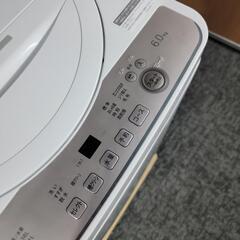 9491‼️関西エリア配送設置可🙌‼️最新2024年製✨穴なし洗濯槽でカビブロック✨SHARP 6kg 洗濯機の画像