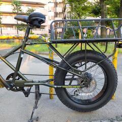 サイクルベースあさひ「88サイクル」低走行・美品（前かご＆後部コンテナ付き）の画像