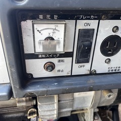 新ダイワ 発電機 EGR2600 動作確認済みの画像