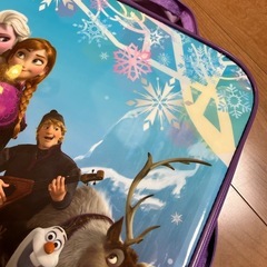 子供用スーツケース　アナと雪の女王の画像