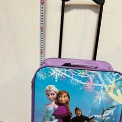 子供用スーツケース　アナと雪の女王の画像